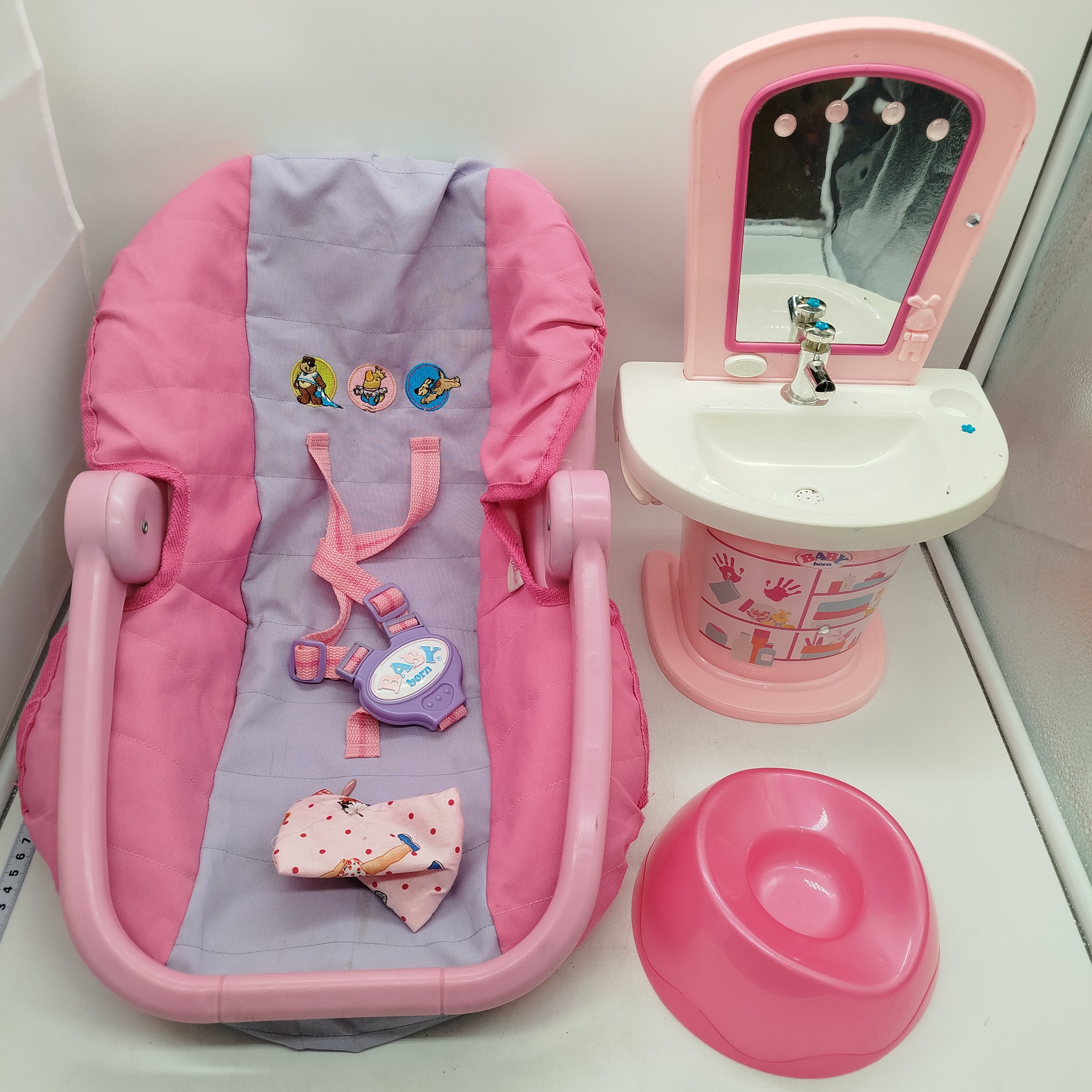 BABY born Bundle Autositz & Töpfchen, gebraucht, ab 3 4 5 Jahre | ✅ geprüft